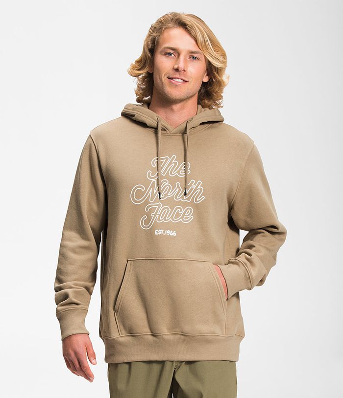 The North Face Hoodie Heren Holiday OKQH25106 - Khaki